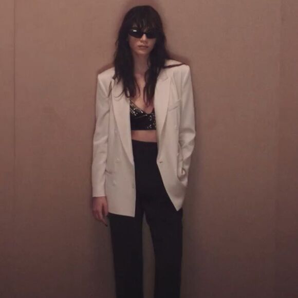 Zara Kate Moss Wrap Blazer - Picture 1 of 5